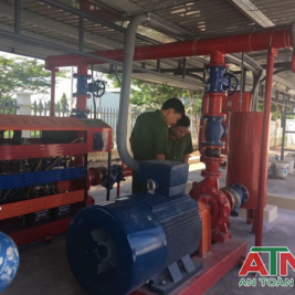 Kiểm định máy bơm chữa cháy nhanh và rẻ điện diesel bù áp